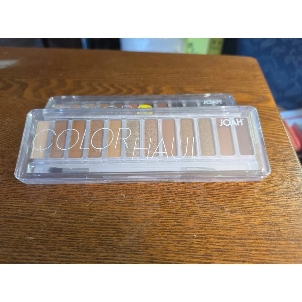 JOAH Color Haul Eyeshadow Palette 12 Matte Shimmer Gold Bronze